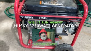 Husky Generator Will It Run Again