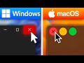 41 simple tasks on windows vs macos