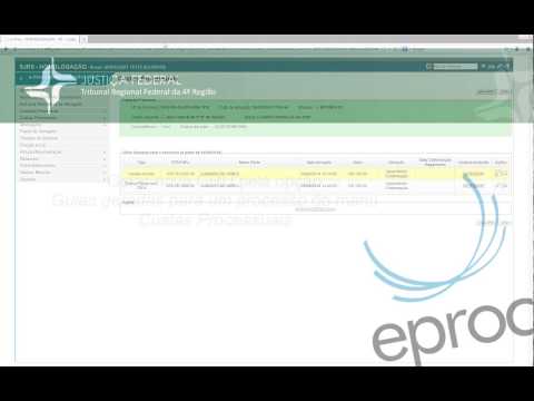 Videotutoriais eproc - Custas Processuais - Geração de GRU para Processo já Existente
