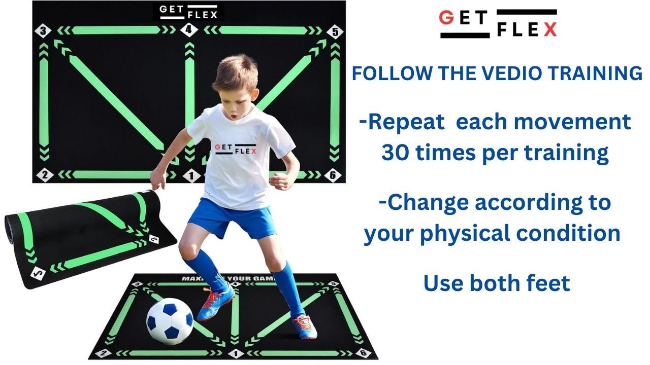 football footworkExpert 3.3 Getflex Soccer footwork Training ⚽🔥