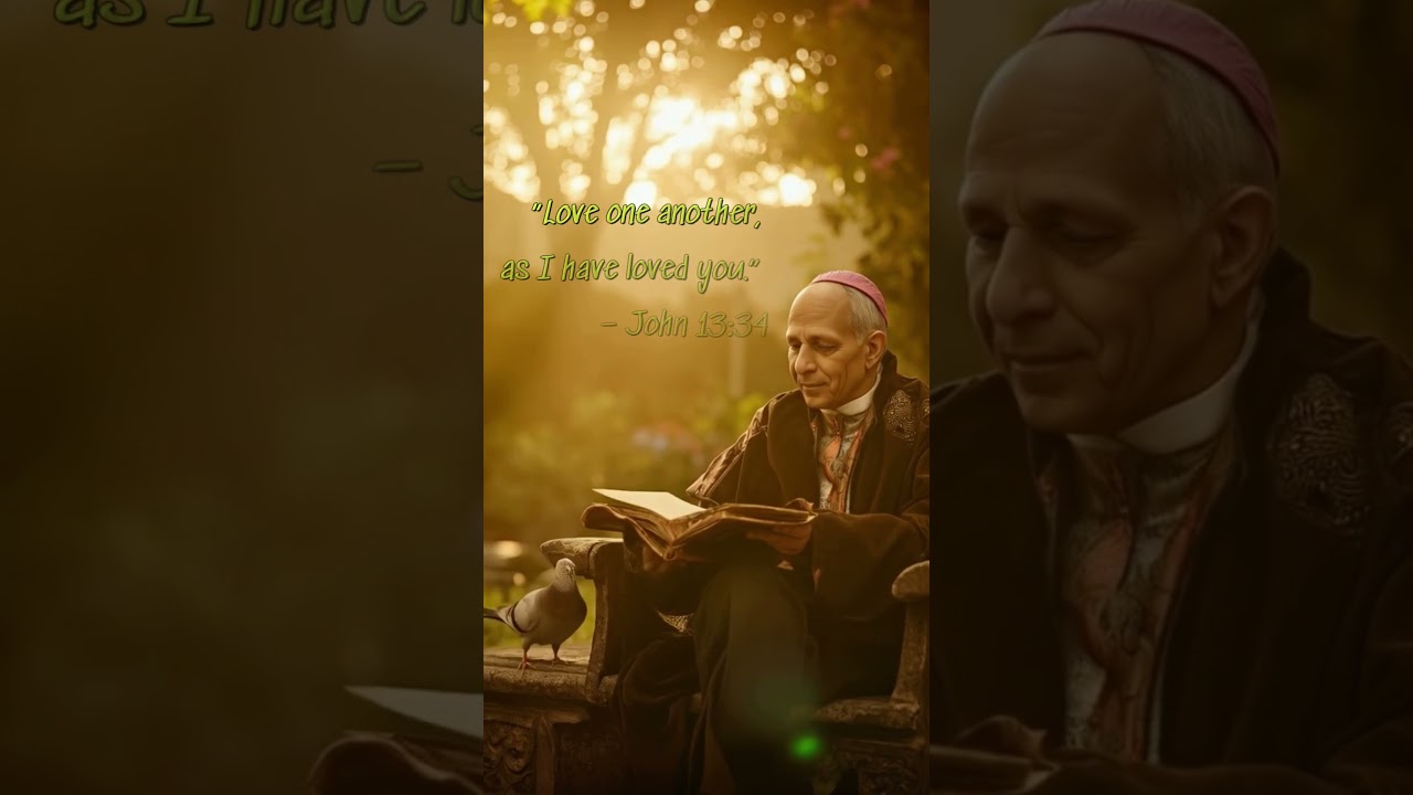 Pope Leo XIV Love One Another – A Gospel Message from Pope Leo XIV 