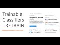 How to Retrain a Trainable Classifier