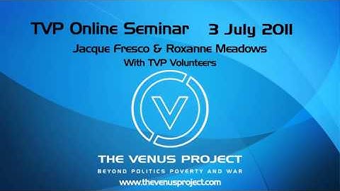 TVP Online Seminar (3 July 2011)