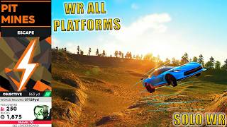 SOLO WR | The Crew 2 PIT MINES Escape _ Yards