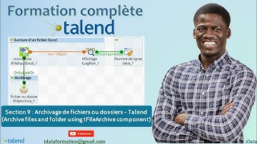 Archivage de fichiers ou dossiers (Utilisation du composant tFileArchive)–Talend Data Integration#26