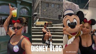 PT.2 DISNEY VLOG: Chef Mickey’s + Epcot + Drinking Around The World + Pool Day