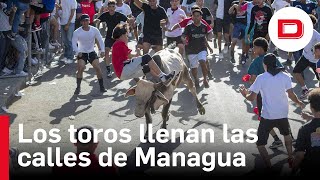 La famosa fiesta popular de Nicaragua protagonizada por los toros ...