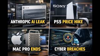 Anthropic AI Leak, PS5 Price Spike, Apple Kills Mac Pro, Middle East Conflict | newsbite.tech