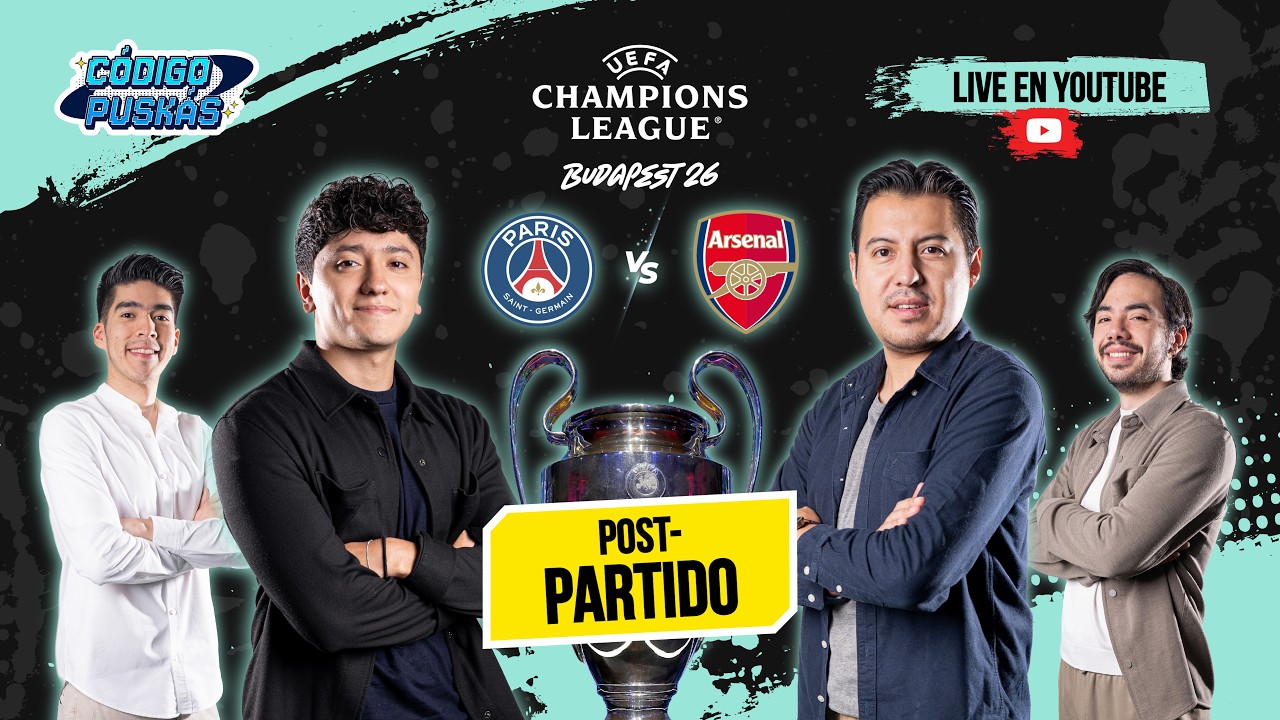 PSG CAMPEÓN | FINAL UEFA CHAMPIONS LEAGUE | ANÁLISIS POST-PARTIDO | CÓDIGO PUSKAS