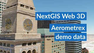 NextGIS Web 3D – Aerometrex demo data