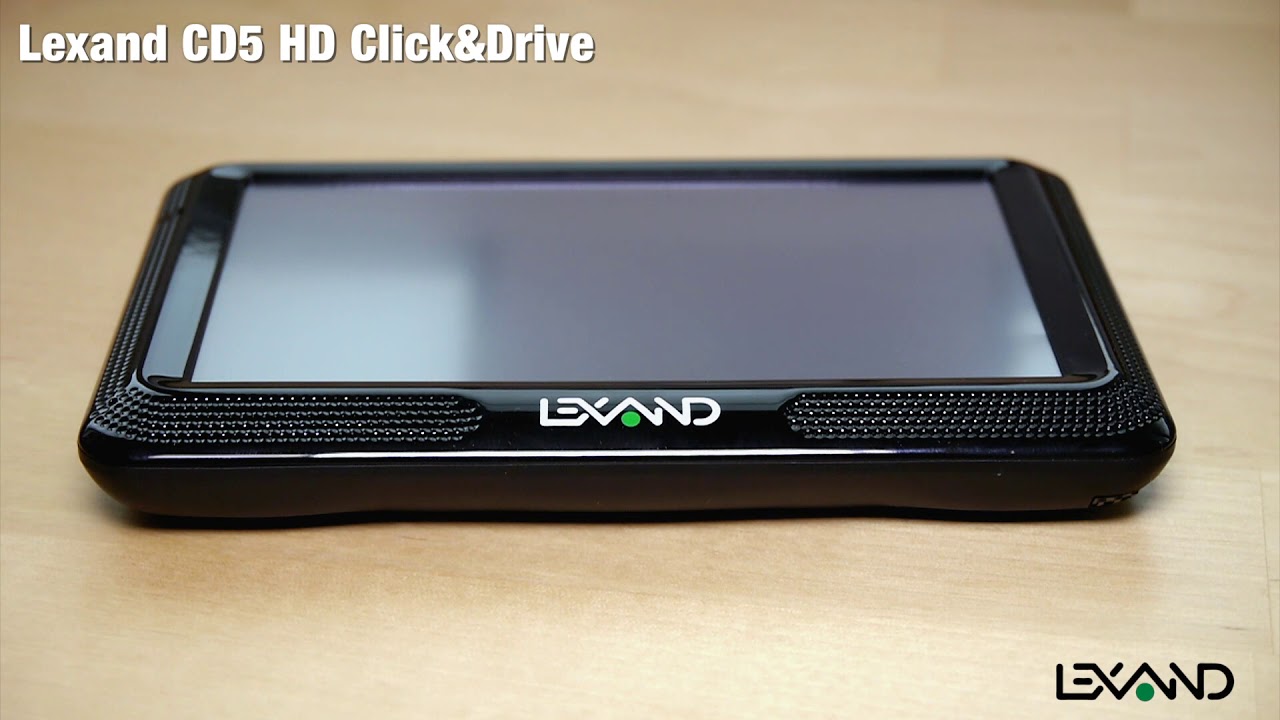 Видеообзор навигатора LEXAND Click&Drive CD5 HD - YouTube