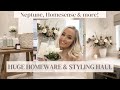 HUGE HOMEWARE AND STYLING HAUL ~ Country modern homeware ~ New in spring 2022 ~ Neptune Homesense