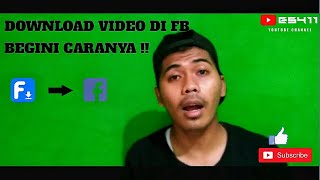 CARA DOWNLOAD VIDEO DI FACEBOOK 2020 | Pakai aplikasi Facebook video downloader screenshot 4
