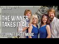 SUPER EASY Clarinet Sheet Music: How to play The Winner Takes It All  by ABBA