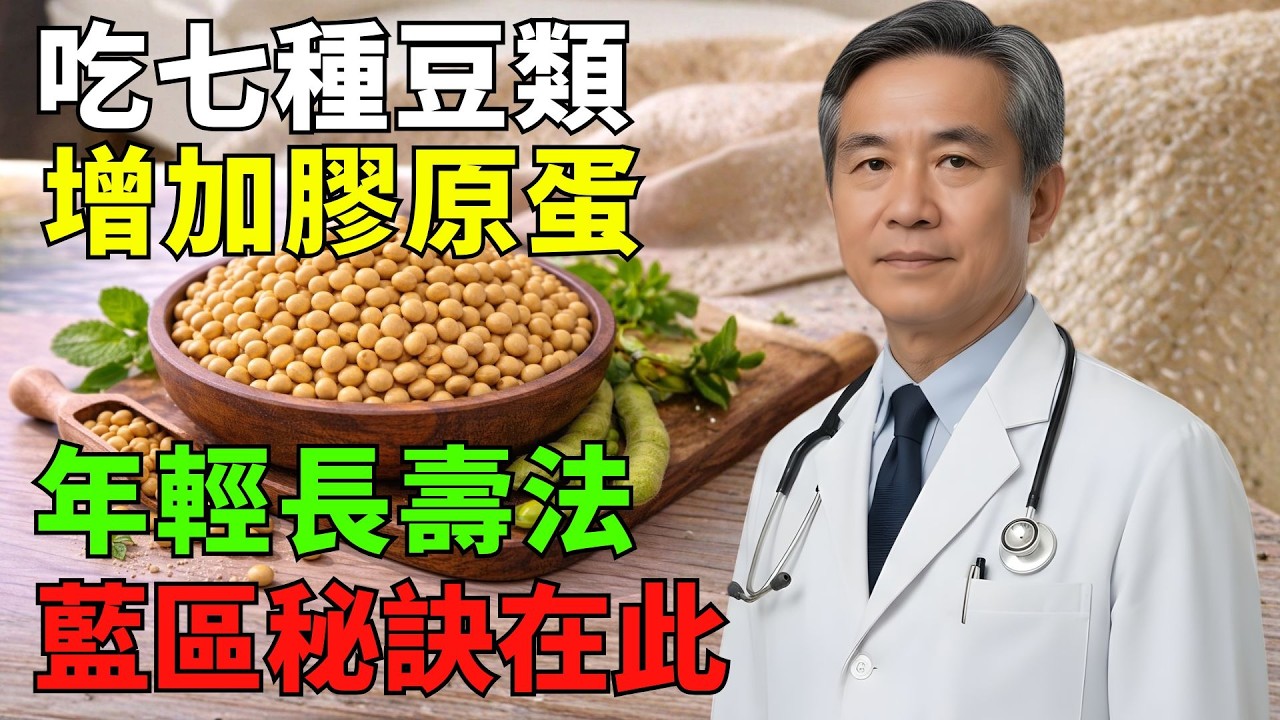 肌膚狀態與健康長壽，往往從飲食開始——這7種豆類正是藍區飲食的基礎