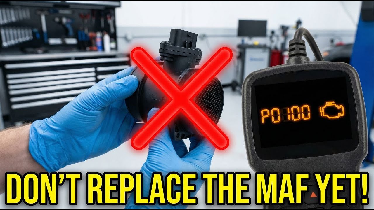 P0100 Code Explained – Don’t Replace the MAF Sensor Yet - YouTube