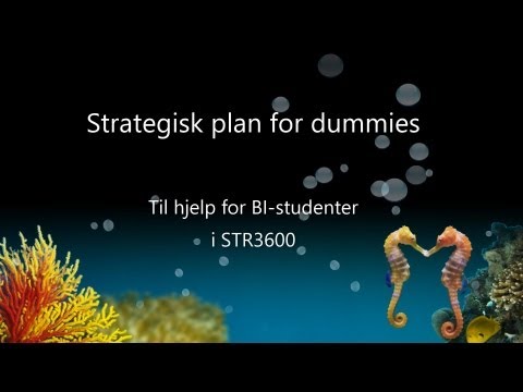 Video: Vilken roll spelar ekonomistyrning i strategisk planering?