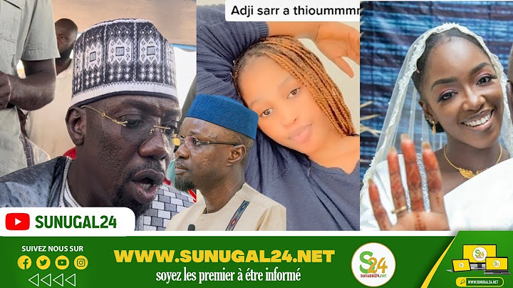 Urgent: Dossier Adji Sar - Sonko, Baye Mbaye Mc pris en flagrant delit de ...