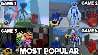 Grabpack Test: The 4 Most POPULAR GRABPACK GAMES | Ultimate Comparison | Gameplay (Roblox)