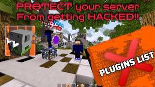 Best PocketMine-MP Command Security Plugin for Minecraft Pocket Edition 0.14.x & 0.15.10 Servers 💯