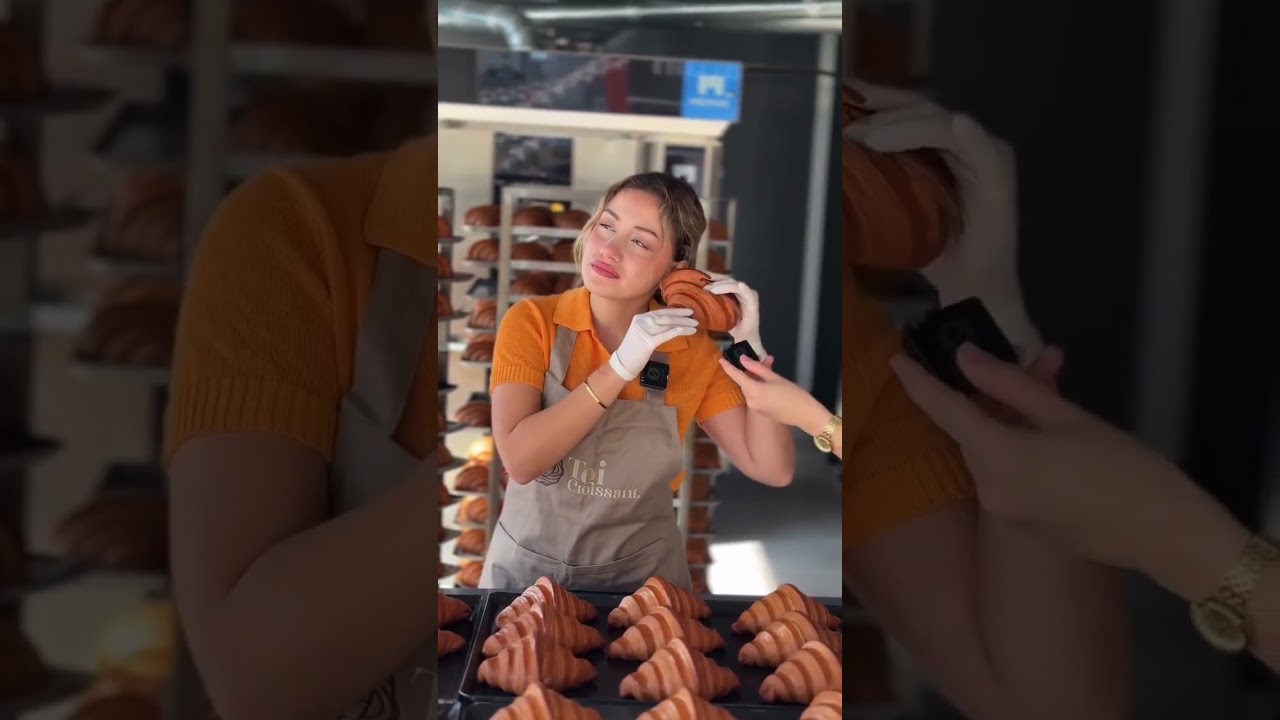 The Sound of a Perfect Croissant 🥐 | Ultra Crispy ASMR