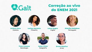 Resolução ao vivo Enem 2021 - 1° DIA