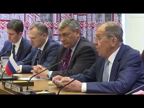 C.Лавров на встрече «Россия — Малые островные государства Южной части Тихого океана»