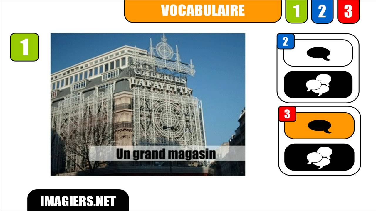 How to pronounce in French un grand magasin YouTube