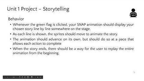 simple animation using using block programming in snap Part2