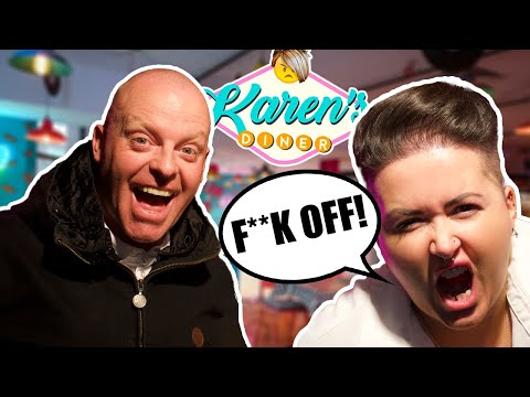 Tiny Tim Goes To The World's RUDEST Restaurant - Karen's Diner