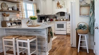 SPRING FARMHOUSE KITCHEN DECORATING 2024 HOME DECOR by REBECCA ROHR HOME 35,276 views 2 months ago 13 minutes, 22 seconds