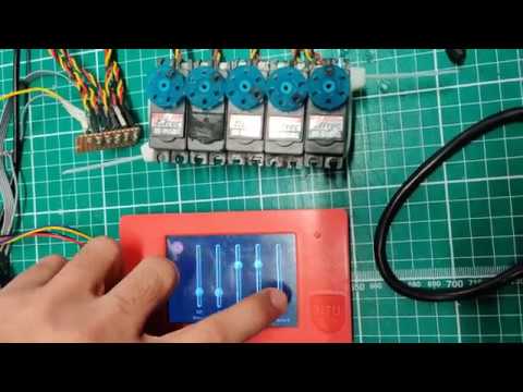 Controling 5 Servos
