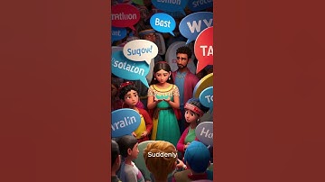 What Language Is That?! 😵🗯️ | The Tower of Babel Bible #christiananimation #animation #shorts