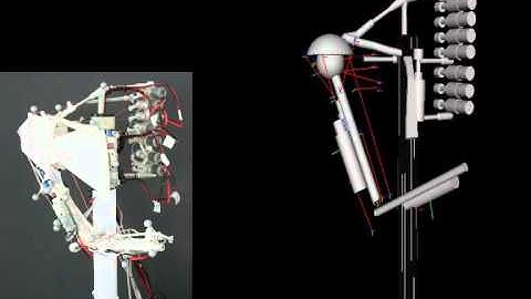 Calibration of a Physics-based Model of an Anthropomimetic Robot using Evolution Strategies