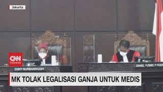 MK Tolak Legalisasi Ganja Untuk Medis