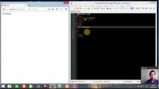 Mencampur html dan PHP echo  print