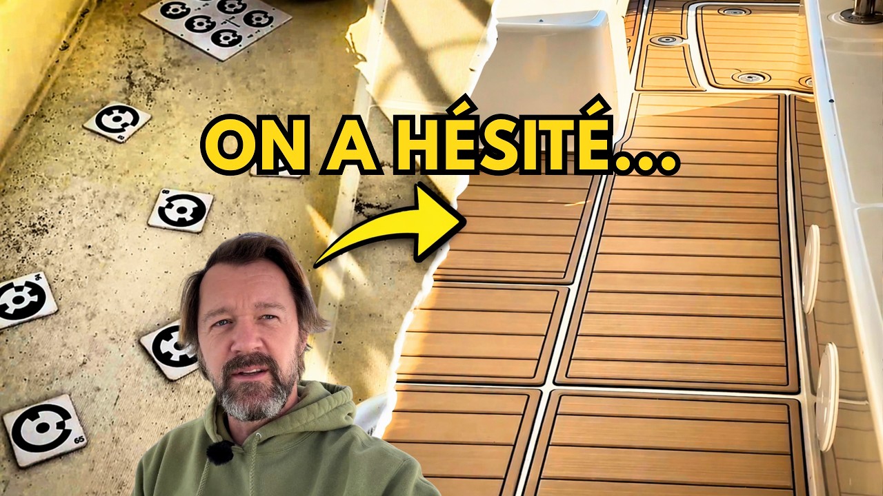 On ne reconnaît plus notre bateau… 🐛 → 🦋