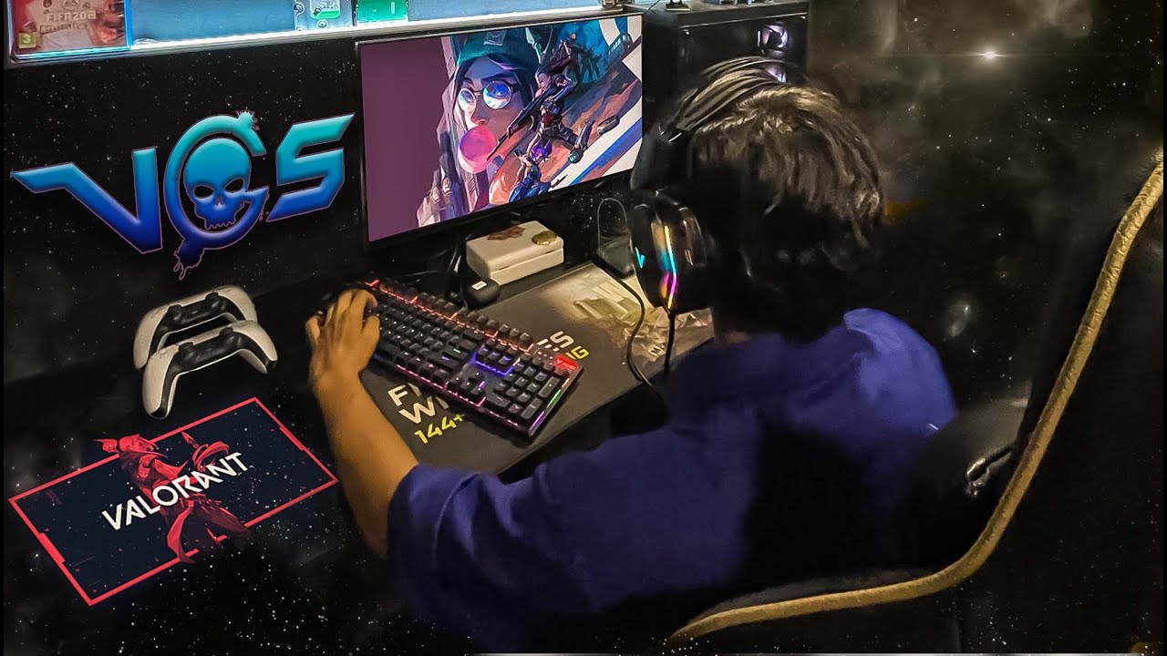 Vgs Esports BACK AFTER A LONG TIME ! Sponsored by VGS ESPORTS & Rapoo, FACECAM ...