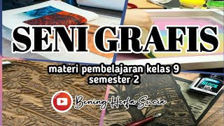 MATERI SENI GRAFIS KELAS 9 SEMESTER 2