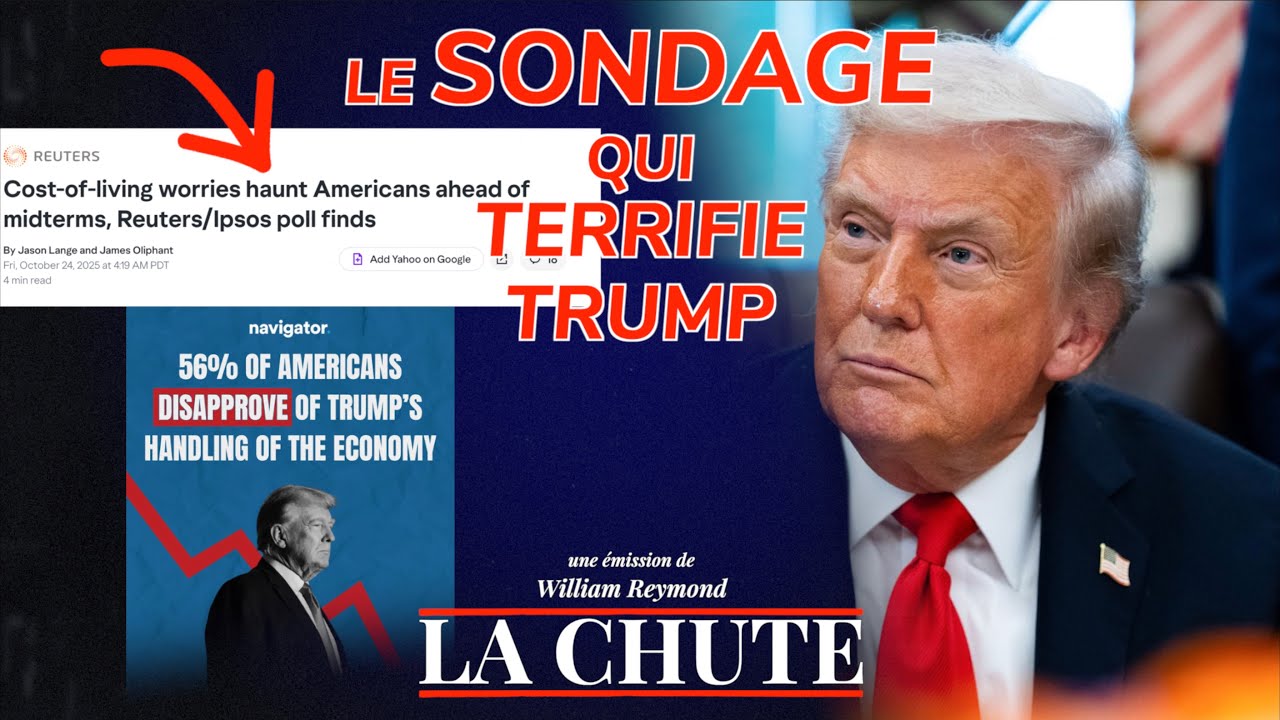 ÉCONOMIE : le SONDAGE qui TERRIFIE Trump !