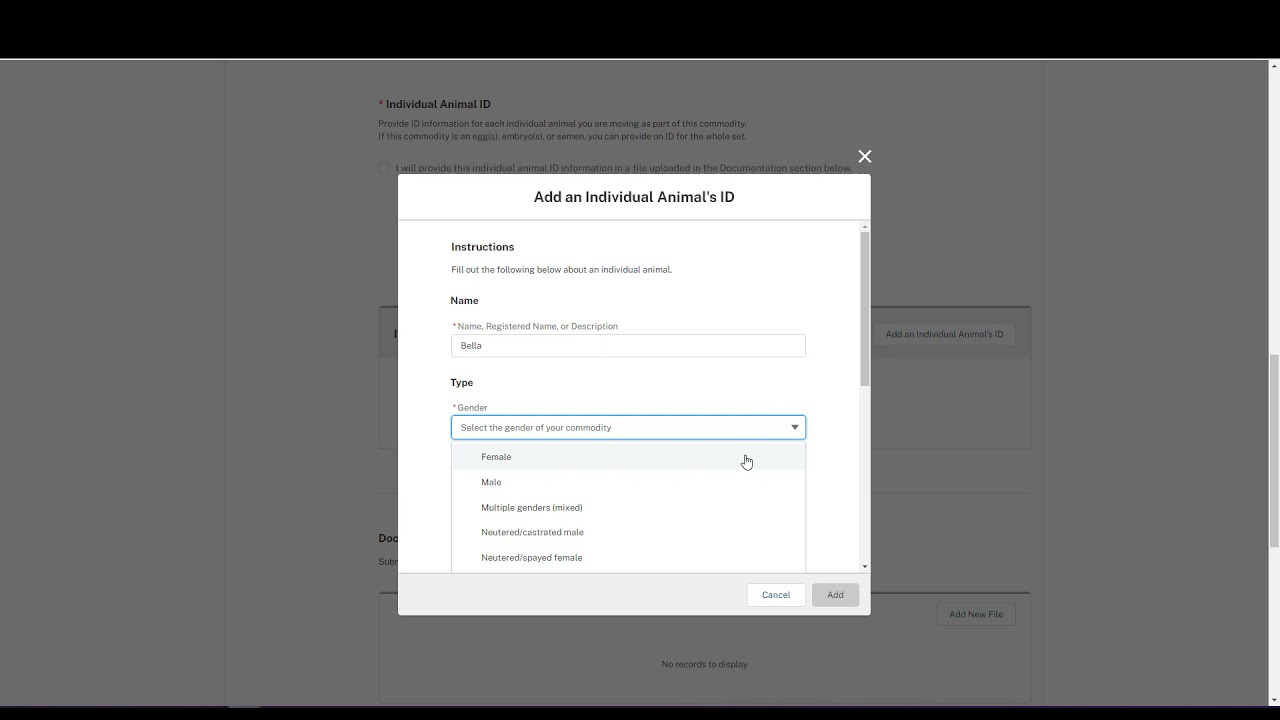 How to Complete a 17-129 Live Animals Permit Application
