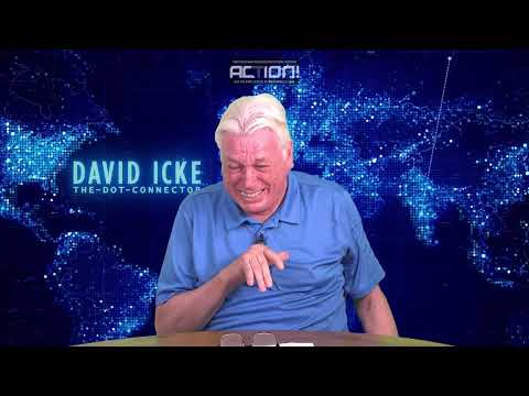 David Icke crying and laughing at the same time