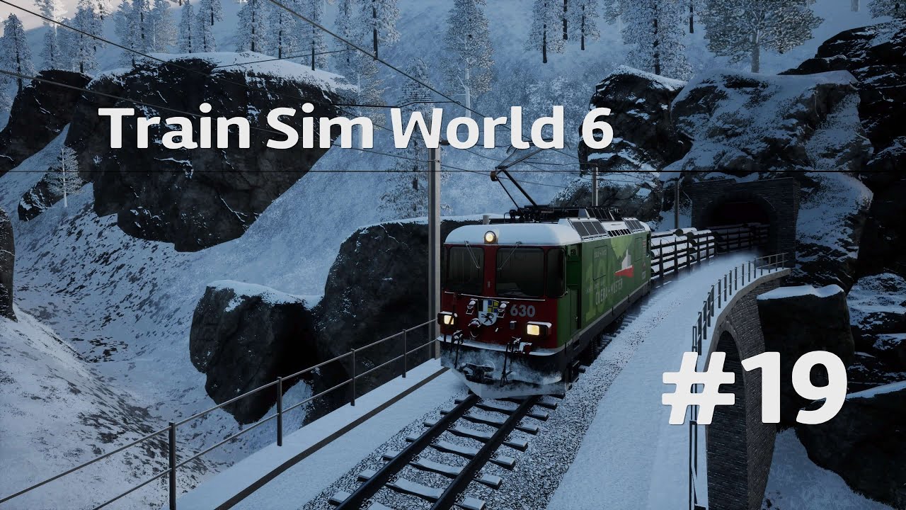 Train Sim World 6 #18 Mit Sonderlackierung auf der Arosa Bahn unterwegs! Geht schöner!