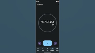 the best stopwatch time