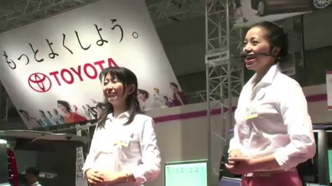 トヨタのウェルキャブ⑧ トヨタブースデモンストレーション
