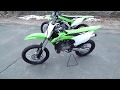 Quick walk around of the new 2018 Kawasaki KX100