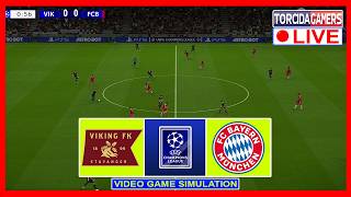 Viking vs Bayern München | UEFA Champions League 2026/27 | Match Today Simulation screenshot 3