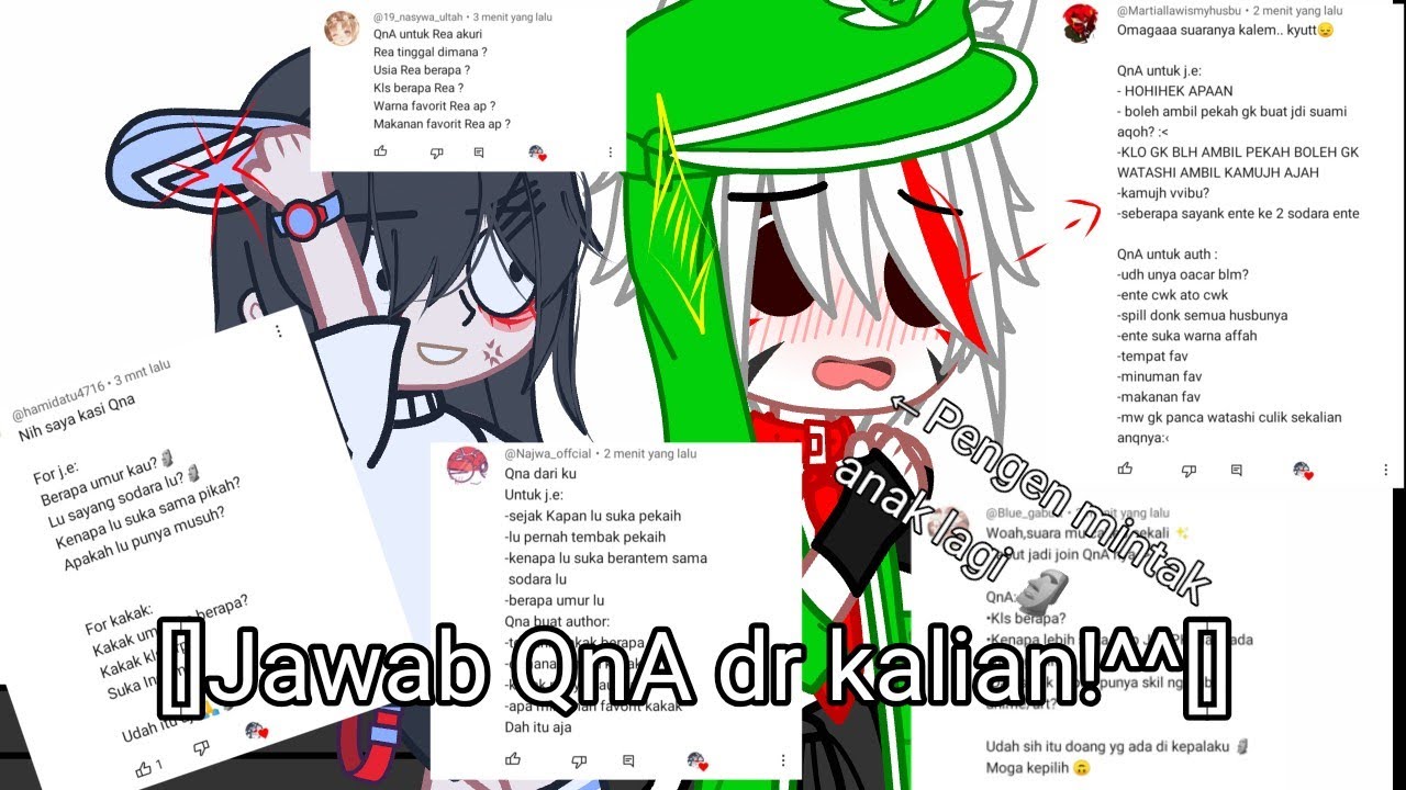 🎋::[]Jawab QnA dr kalian Part 1 ✓[]🌿