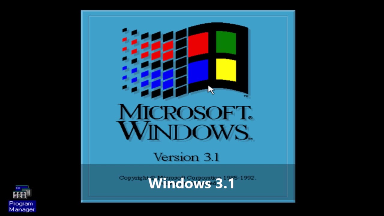 3 2. Windows 3. 1. 0 рабочий стол. Windows 3.