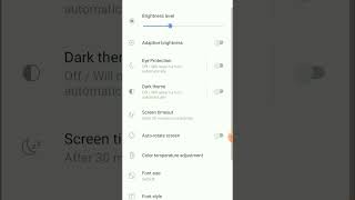 #studio Brightness Dark Mode New Setting